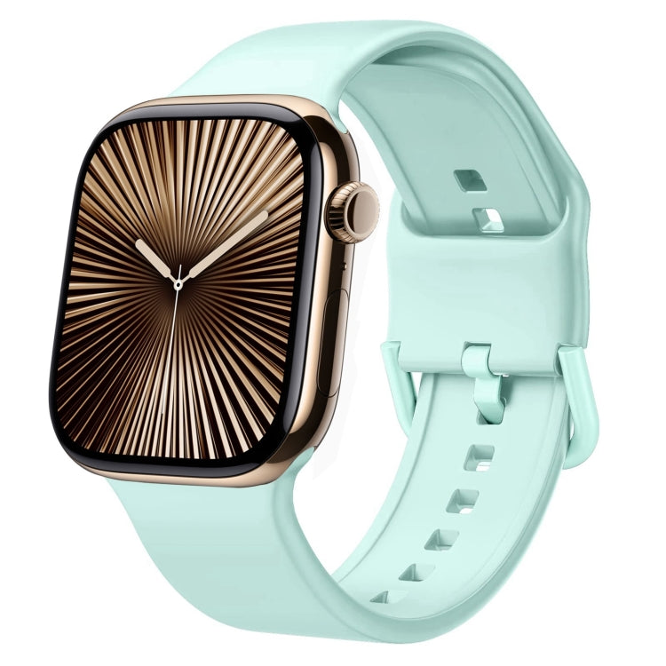 Dây đồng hồ silicone khóa chốt, dành cho Apple Watch Series 10 46mm