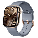 Dây đồng hồ silicone khóa chốt, dành cho Apple Watch Series 10 46mm