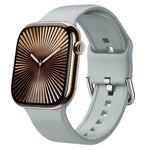Dây đồng hồ silicone khóa chốt, dành cho Apple Watch Series 10 46mm