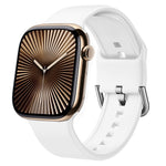 Dây đồng hồ silicone khóa chốt, dành cho Apple Watch Series 10 42mm