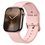 Dây đồng hồ silicone khóa chốt, dành cho Apple Watch Series 10 42mm