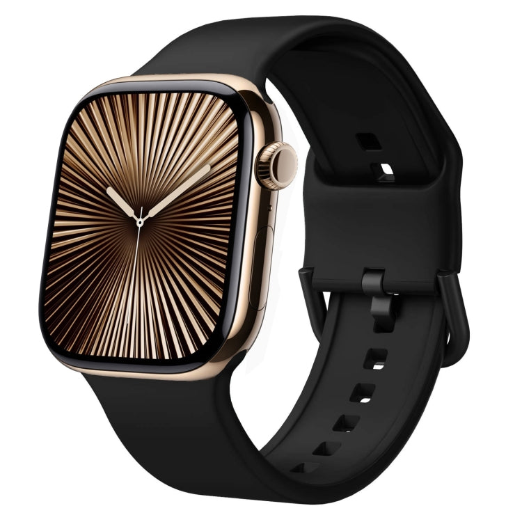 Dây đồng hồ silicone khóa chốt, dành cho Apple Watch Series 10 42mm