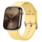 Dây đồng hồ silicone khóa chốt, dành cho Apple Watch Series 10 42mm