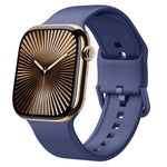 Dây đồng hồ silicone khóa chốt, dành cho Apple Watch Series 10 42mm
