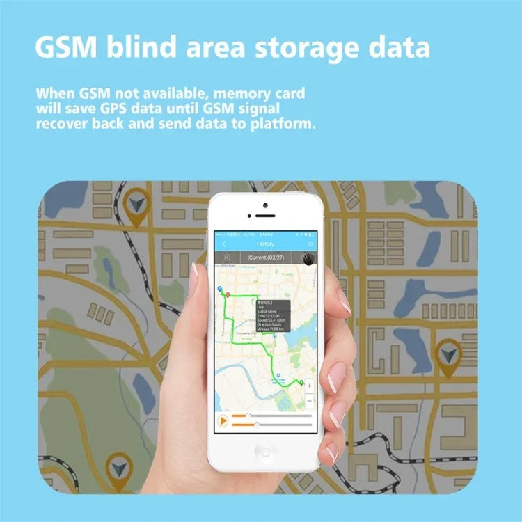 C26 Thiết bị định vị GPS theo dõi vệ tinh báo động chống trộm xe có thể cắt nguồn dầu và điện, 9-36V