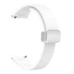 Dây đồng hồ silicone mảnh khóa bạc từ tính, Dành cho Samsung Galaxy Watch 6 / 6 Classic