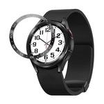 A Style Smart Watch Steel Ring Protective Frame, For Samsung Galaxy Watch6 Classic 47mm, For Samsung Galaxy Watch6 Classic 43mm