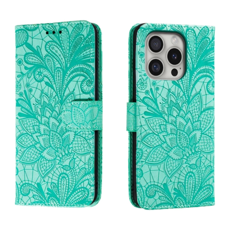 Ốp lưng điện thoại da lật dập nổi hoa ren, Dành cho iPhone 17e / 16e, Dành cho iPhone 17 Pro Max, Dành cho iPhone 17 Pro, Dành cho iPhone 17, Dành cho iPhone Air, Dành cho iPhone 16 Pro Max, Dành cho iPhone 16 Pro, Dành cho iPhone 16 Plus