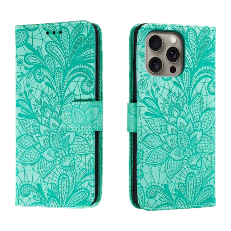 Ốp lưng điện thoại da lật dập nổi hoa ren, Dành cho iPhone 17e / 16e, Dành cho iPhone 17 Pro Max, Dành cho iPhone 17 Pro, Dành cho iPhone 17, Dành cho iPhone Air, Dành cho iPhone 16 Pro Max, Dành cho iPhone 16 Pro, Dành cho iPhone 16 Plus