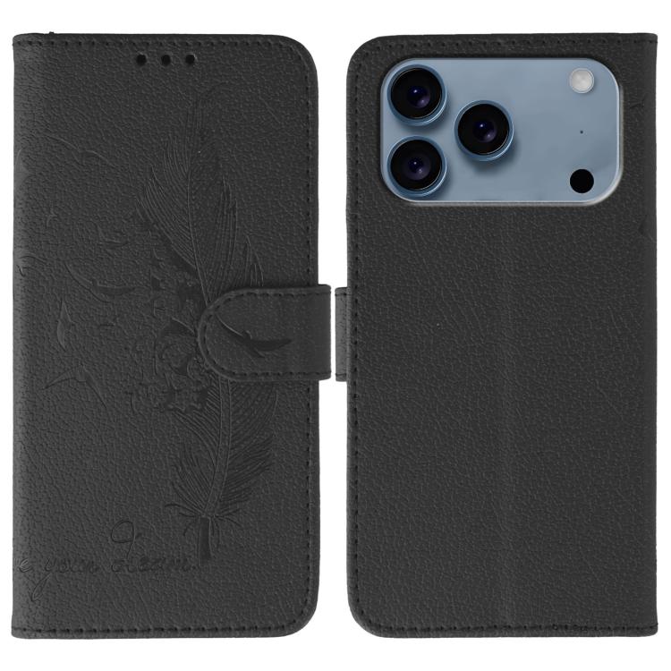 Ốp lưng điện thoại da họa tiết vân quả vải litchi hình lông vũ, Dành cho iPhone 17 Pro Max, Dành cho iPhone 17 Pro, Dành cho iPhone 17, Dành cho iPhone Air, Dành cho iPhone 15 Pro Max, Dành cho iPhone 15 Pro, Dành cho iPhone 15 Plus, Dành cho iPhone 15