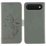 Ốp lưng điện thoại da họa tiết vân quả vải litchi hình lông vũ, Dành cho iPhone 17 Pro Max, Dành cho iPhone 17 Pro, Dành cho iPhone 17, Dành cho iPhone Air, Dành cho iPhone 15 Pro Max, Dành cho iPhone 15 Pro, Dành cho iPhone 15 Plus, Dành cho iPhone 15