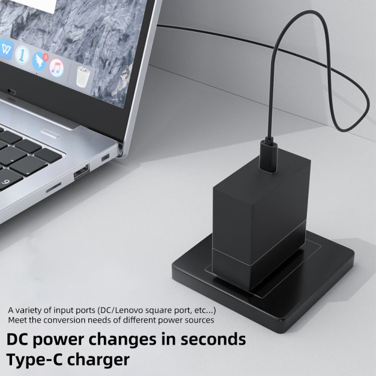 Adapter sạc 100W N 3.5X1.35mm cái sang USB-C/Type-C đực, 3.5X1.35mm