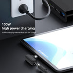 Adapter sạc 100W N 3.5X1.35mm cái sang USB-C/Type-C đực, 3.5X1.35mm