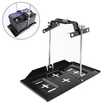 Car Universal Battery Bracket Adjustable Battery Fixed Holder + Base Tray, 28.5cm Base + 19cm Bracket, 28.5cm Base + 23cm Bracket, 28.5cm Base + 27cm Bracket, 34.5cm Base + 19cm Bracket, 34.5cm Base + 23cm Bracket, 34.5cm Base + 27cm Bracket