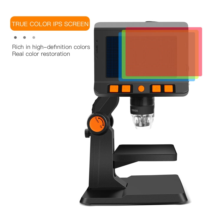 Kính hiển vi kỹ thuật số để bàn P110 50X-1000X với màn hình 4.3 inch