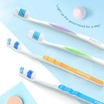 Bàn chải đánh răng mềm làm sạch sâu SANXIAO / chiếc, màu ngẫu nhiên