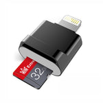 Đầu đọc thẻ MicroDrive 8 chân sang thẻ TF cho iPhone & iPad, đầu đọc thẻ