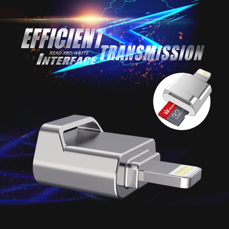 Đầu đọc thẻ MicroDrive 8 chân sang thẻ TF cho iPhone & iPad, đầu đọc thẻ