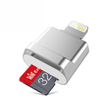Đầu đọc thẻ MicroDrive 8 chân sang thẻ TF cho iPhone & iPad, đầu đọc thẻ