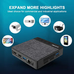 Máy tính mini GXMO N42 Windows 11 Intel Gemini Lake N4020C NVME SSD WiFi, máy tính để bàn mini, 4GB+64GB, 4GB+64GB+256GB