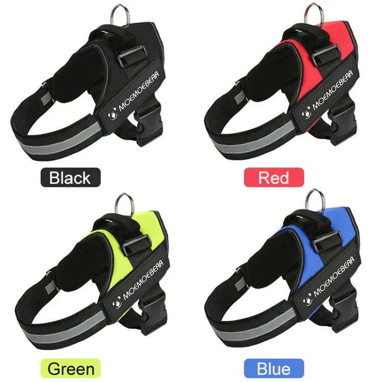 Dây Đai Ngực Oxford Chống Chó Chạy Nhanh K9, M cho 13-23kg, L cho 23-30kg, XL cho 28-40kg, XXL cho 40-70kg, S cho 6-14kg