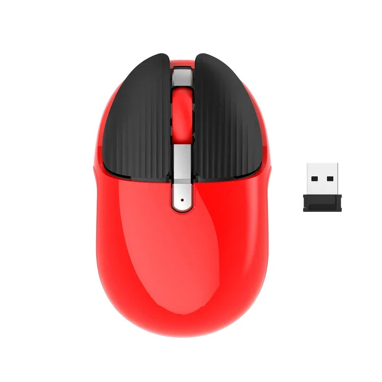 Chuột không dây đơn chế độ HXSJ M106 2.4GHZ 1600dpi sạc USB
