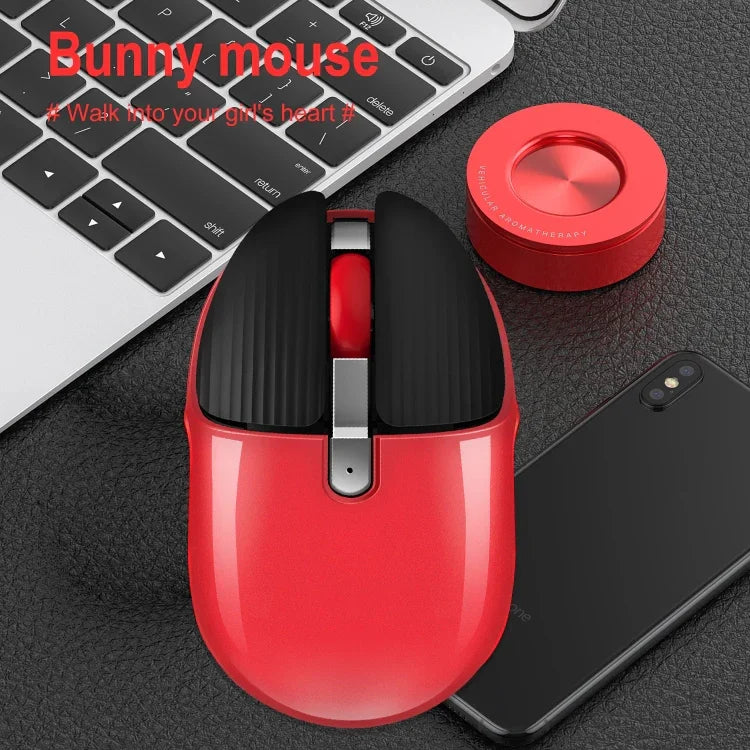 Chuột không dây đơn chế độ HXSJ M106 2.4GHZ 1600dpi sạc USB