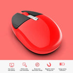 Chuột không dây đơn chế độ HXSJ M106 2.4GHZ 1600dpi sạc USB