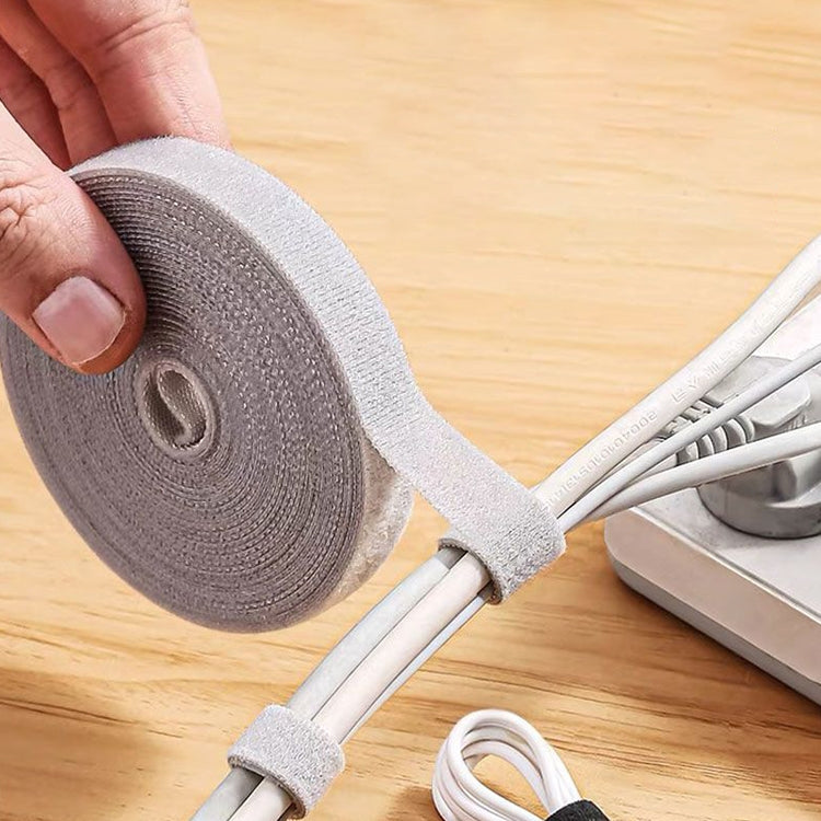 Dây Buộc Cáp Móc Và Vòng Dán Có Thể Tái Sử Dụng & Chia Nhỏ 1.2cm Dài 3m, 1.2 x 300cm
