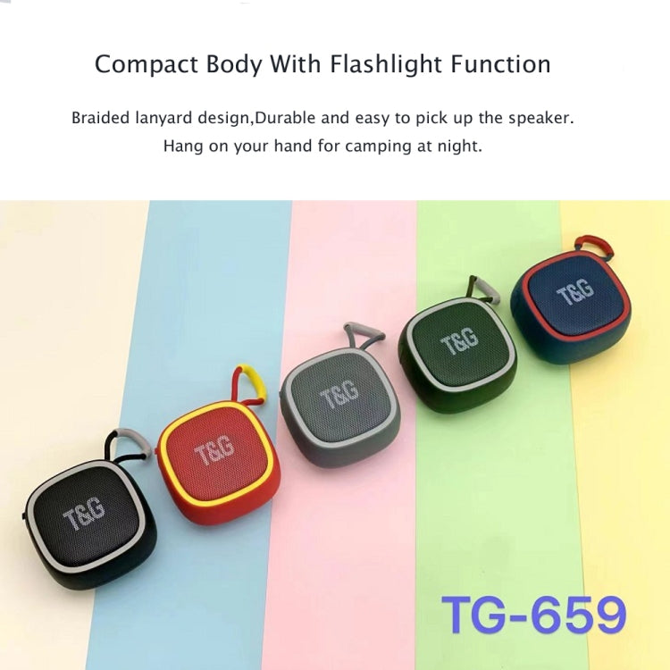 Loa Bluetooth TWS mini di động ngoài trời T&G TG659