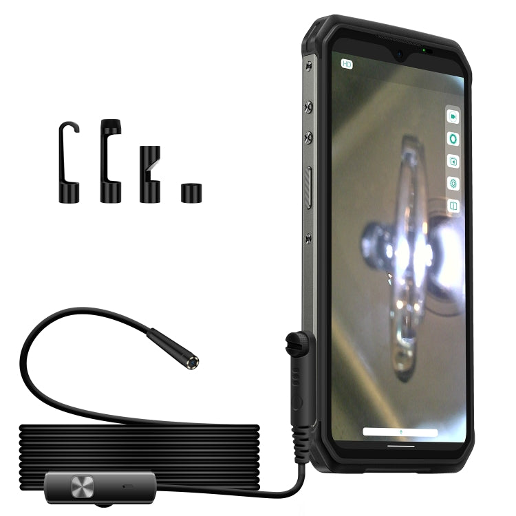 Nội soi Ulefone E1 chống nước IP67 3 trong 1 cho Ulefone Power Armor 21 / 19 / 18T / 16 Pro / 13 / Armor Pad, uSmart E1