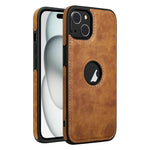 Leather Texture Stitching Phone Case, For iPhone 15 Pro Max, For iPhone 15 Pro, For iPhone 15 Plus, For iPhone 15