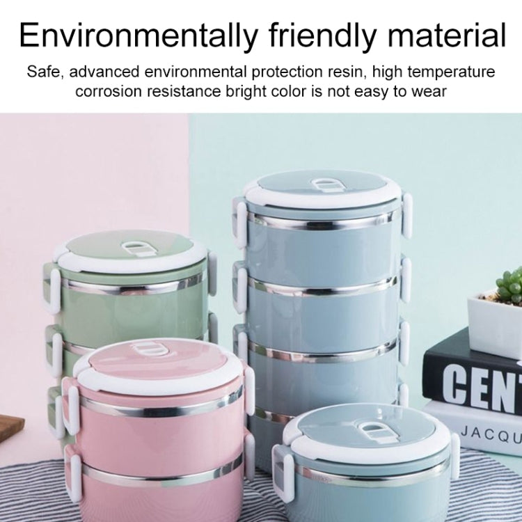Hộp đựng cơm giữ nhiệt bằng thép không gỉ, hộp bento đựng thức ăn, 1 lớp 0.7L, 2 lớp 1.4L, 3 lớp 2.1L, 4 lớp 2.8L