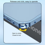 Metal Frame Frosted PC Shockproof MagSafe Case, For iPhone 15 Pro Max