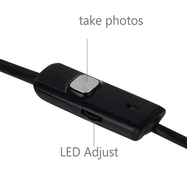 Camera nội soi ống rắn Micro USB chống nước AN97 cho điện thoại Android có chức năng OTG, với 6 đèn LED, 5.5mm, 8mm