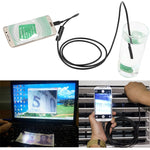 Camera nội soi ống rắn Micro USB chống nước AN97 cho điện thoại Android có chức năng OTG, với 6 đèn LED, 5.5mm, 8mm