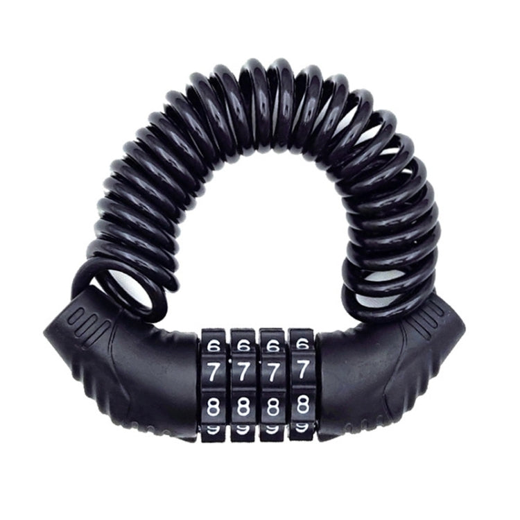 Khóa xe đạp di động chống trộm bằng mật khẩu, 4 chữ số