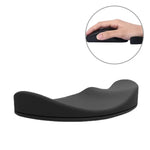 Miếng đệm chuột hỗ trợ cổ tay silicon kê tay di động văn phòng, màu đen tay trái, màu xám tay phải, màu xám tay trái