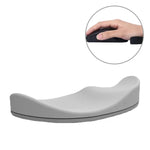 Miếng đệm chuột hỗ trợ cổ tay silicon kê tay di động văn phòng, màu đen tay trái, màu xám tay phải, màu xám tay trái