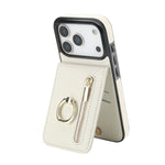 Ốp lưng điện thoại khe đựng thẻ RFID kiểu cổ điển có vòng và khóa kéo, dành cho iPhone 17e / 16e, dành cho iPhone 17 Pro Max, dành cho iPhone 17 Pro, dành cho iPhone 17, dành cho iPhone Air, dành cho iPhone 16 Pro Max