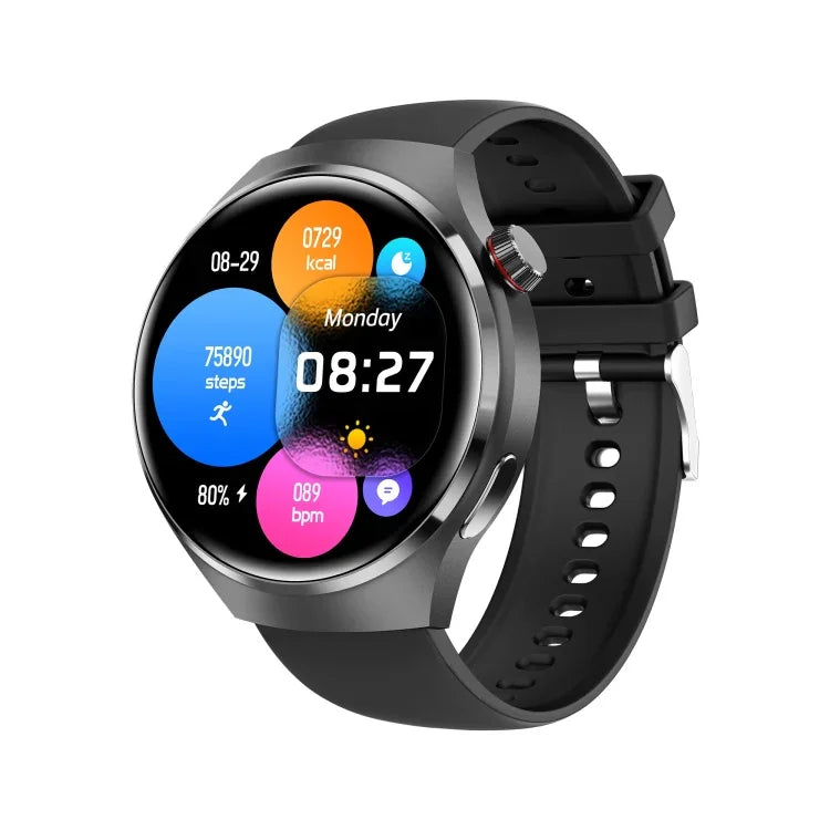 Vòng đeo tay thông minh G4 màn hình 1.53 inch, hỗ trợ gọi Bluetooth / NFC / đo nhịp tim