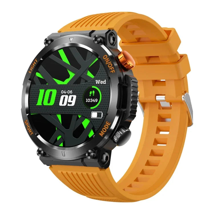 Đồng hồ thông minh HT17 màn hình tròn 1.46 inch Bluetooth, hỗ trợ theo dõi sức khỏe & hơn 100 chế độ thể thao