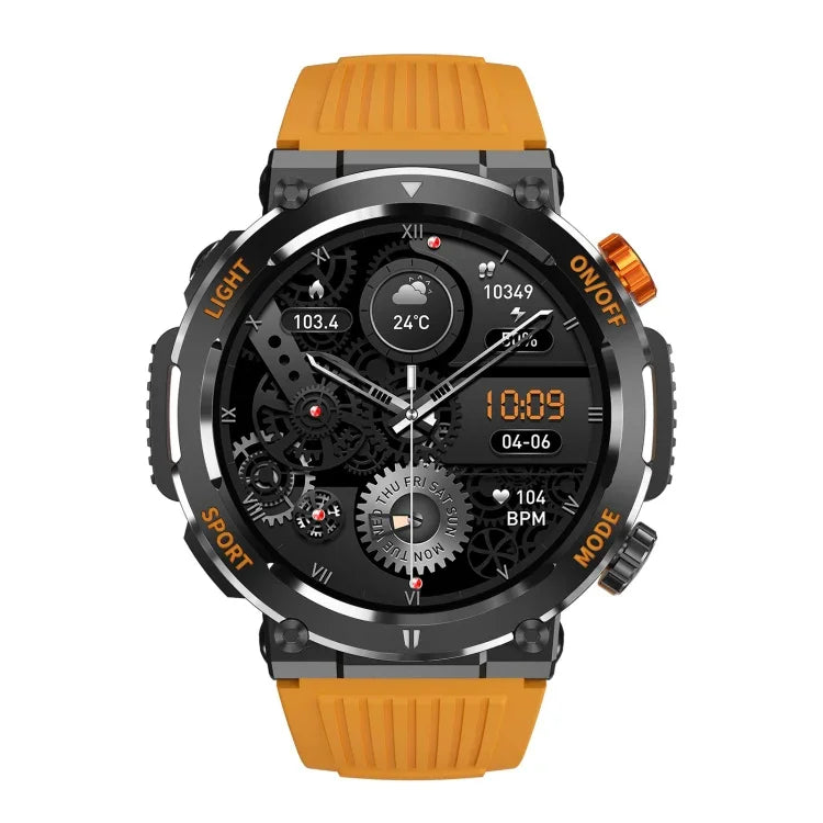 Đồng hồ thông minh HT17 màn hình tròn 1.46 inch Bluetooth, hỗ trợ theo dõi sức khỏe & hơn 100 chế độ thể thao