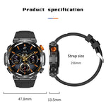 Đồng hồ thông minh HT17 màn hình tròn 1.46 inch Bluetooth, hỗ trợ theo dõi sức khỏe & hơn 100 chế độ thể thao
