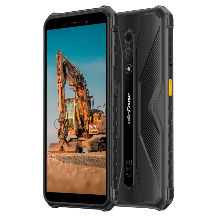 Ulefone Armor X12, điện thoại bền bỉ, mở khóa khuôn mặt, màn hình 5.45 inch Android 13 Go MediaTek Helio A22 Quad Core, Mạng: 4G, NFC, 3GB+32GB