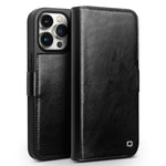 Ốp lưng điện thoại da thật QIALINO Classic 103 khóa cài, dành cho iPhone 17e / 16e, dành cho iPhone 17 Pro Max, dành cho iPhone 17 Pro, dành cho iPhone 17, dành cho iPhone Air, dành cho iPhone 15 Pro Max, dành cho iPhone 15 Plus, dành cho iPhone 15