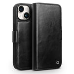 Ốp lưng điện thoại da thật QIALINO Classic 103 khóa cài, dành cho iPhone 17e / 16e, dành cho iPhone 17 Pro Max, dành cho iPhone 17 Pro, dành cho iPhone 17, dành cho iPhone Air, dành cho iPhone 15 Pro Max, dành cho iPhone 15 Plus, dành cho iPhone 15