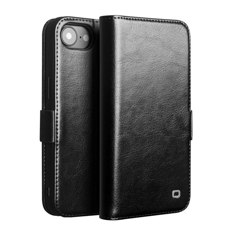 Ốp lưng điện thoại da thật QIALINO Classic 103 khóa cài, dành cho iPhone 17e / 16e, dành cho iPhone 17 Pro Max, dành cho iPhone 17 Pro, dành cho iPhone 17, dành cho iPhone Air, dành cho iPhone 15 Pro Max, dành cho iPhone 15 Plus, dành cho iPhone 15