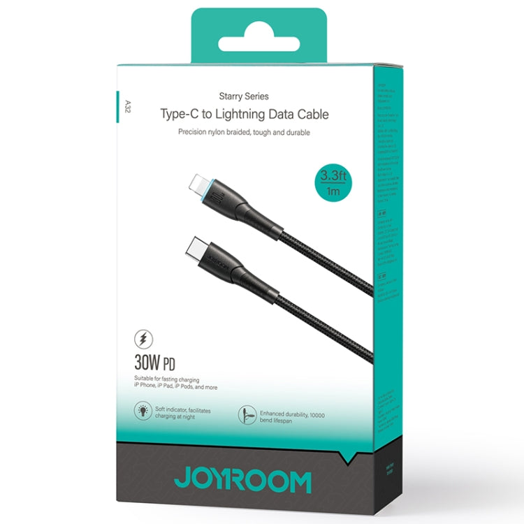 Cáp Sạc Nhanh Dữ Liệu JOYROOM SA32-CL3 Starry Series 30W USB-C / Type-C sang 8 Pin, USB-C / Type-C sang 8 Pin