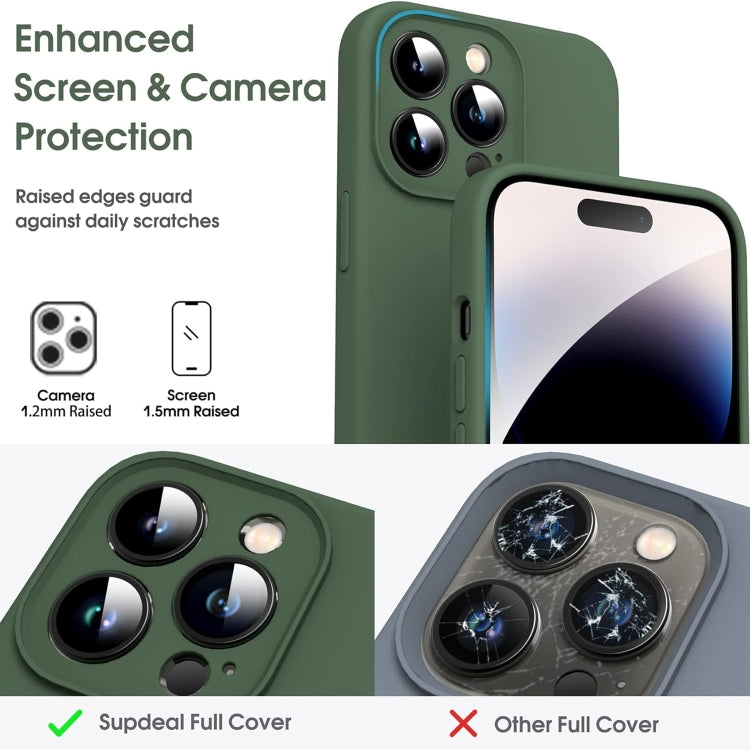 Ốp Lưng Điện Thoại Chống Sốc Silicone Lỏng Sợi Microfiber, Dành Cho iPhone 12, Dành Cho iPhone 12 Pro Max, Dành Cho iPhone 12 Pro